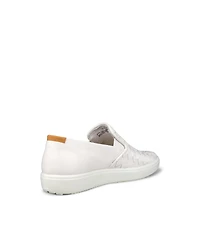 Women's ECCO® Soft 7 Woven Leather Slip-On