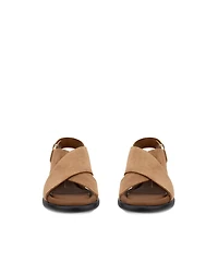 Women's ECCO® Metropole Seoul Suede Heeled Slingback Sandal