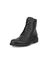 Women's ECCO® Metropole Vienna Leather Mid-Cut Lace-Up Boot