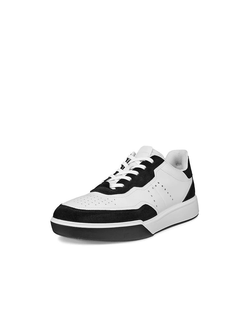 Men's ECCO® Street Court Leather Sneaker