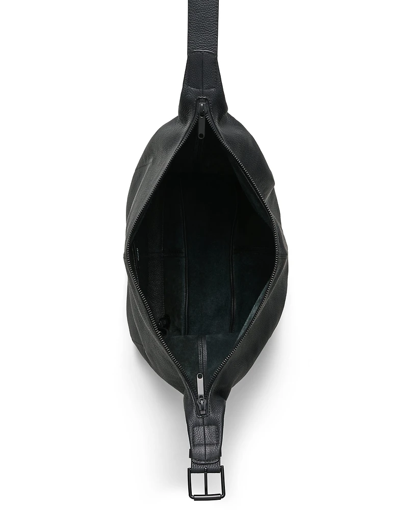 ECCO® Soft Pebbled Leather Large Hobo Bag