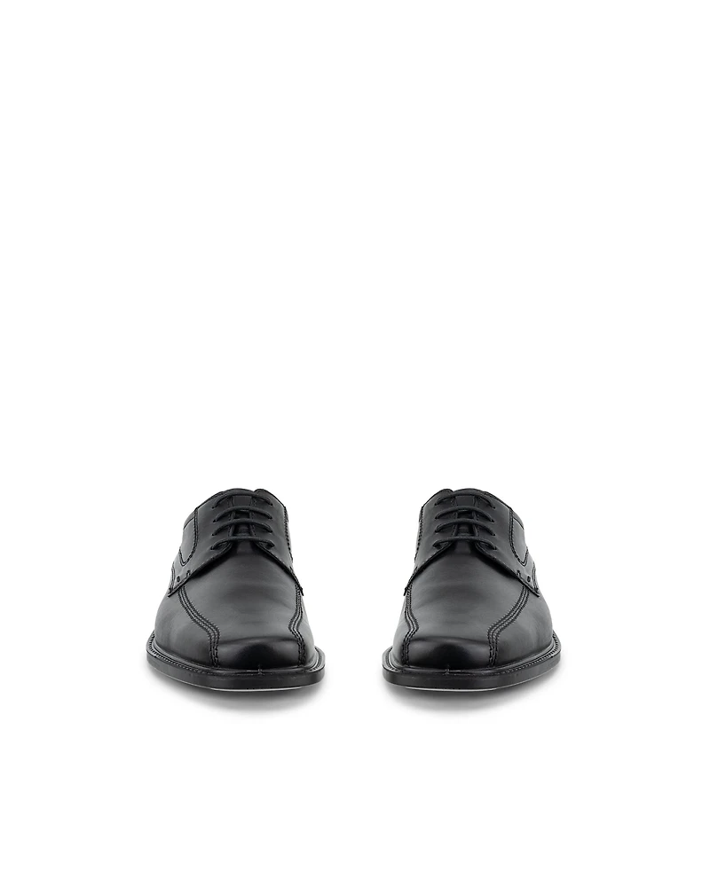 Men's ECCO® New Jersey Leather Bike-Toe Derby Shoe