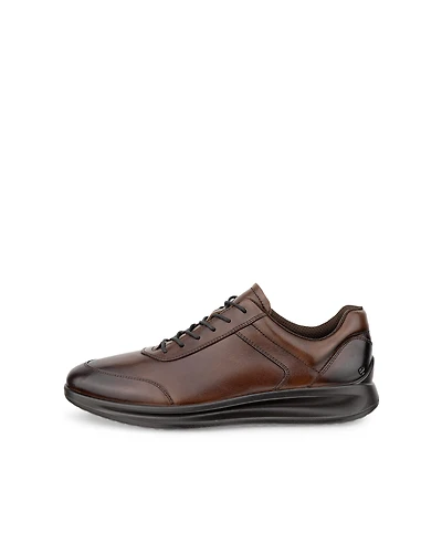 Men's ECCO® Aquet Leather Slip-On Shoe