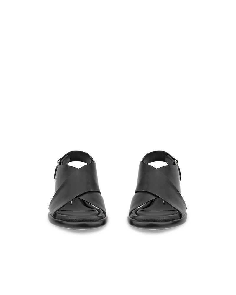 Women's ECCO® Metropole Seoul Leather Heeled Slingback Sandal