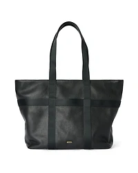 ECCO® Globetrotter Waterproof Pebbled Leather Tote Bag