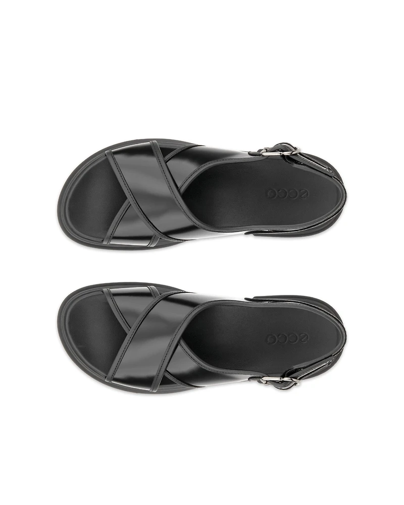 Women's ECCO® Metropole Seoul Leather Slingback Sandal