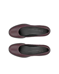 Women's ECCO® Sculpted LX 35 Leather Block-Heeled Pump
