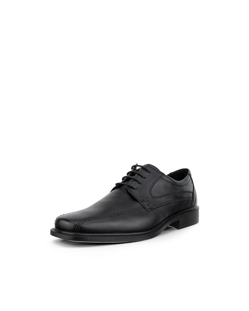Men's ECCO® New Jersey Leather Bike-Toe Derby Shoe
