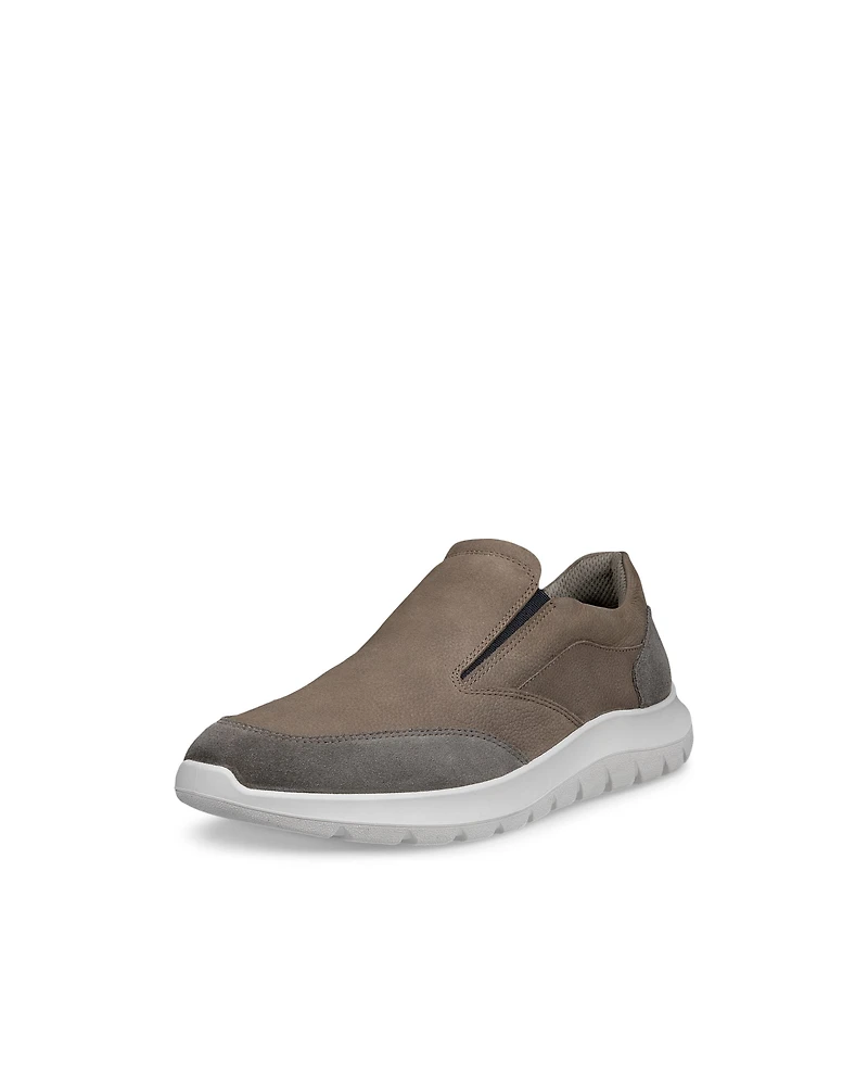 Men's ECCO® CITY STRIDE Nubuck Slip-On Sneaker