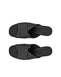 Women's ECCO® Astrid Leather Wedge Slide