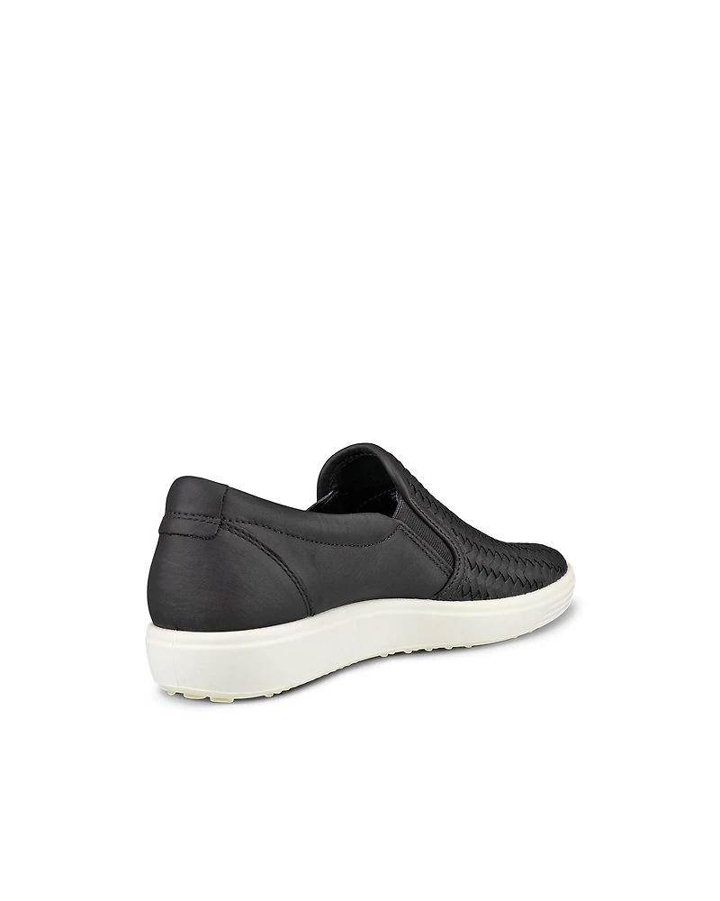 Women's ECCO® Soft 7 Leather Slip-On Sneaker