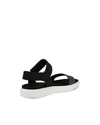 Women's ECCO® Flowt Leather Flat Sandal