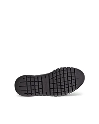 Men's ECCO® Gruuv Studio Leather Hybrid Wingtip Derby Sneaker