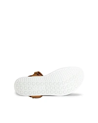 Women's ECCO® Soft Sandal Nubuck Two Strap Sandal