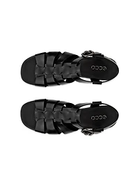 Women's ECCO® Sculpted Alba 25 Leather Fisherman Heel Sandal