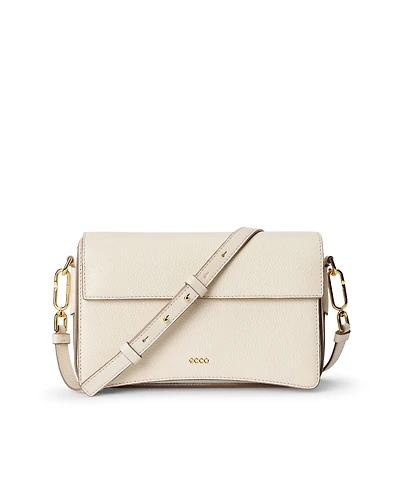 ECCO® Pinch Pebbled Leather Large Crossbody Bag