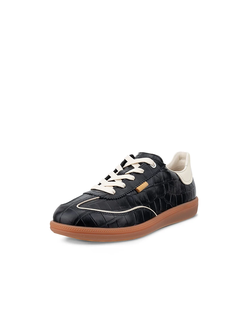 Women's ECCO® Soft 11 Leather Lace-Up Sneaker