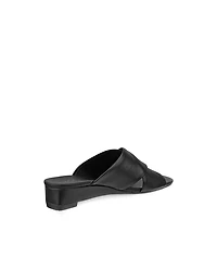 Women's ECCO® Astrid Leather Wedge Slide