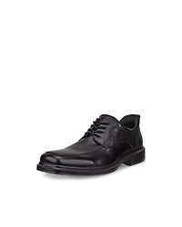 Men's ECCO® Helsinki 2 Leather Bike-Toe Derby Slip-In Shoe