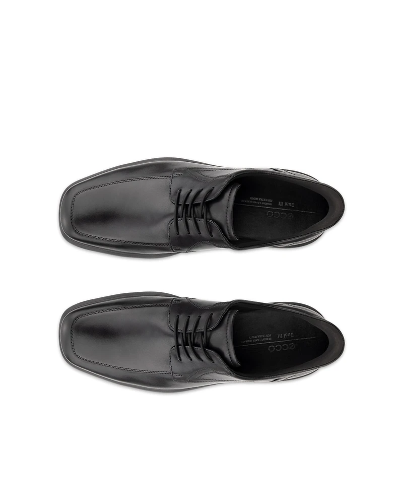 Men's ECCO® Helsinki 2 Leather Bike-Toe Derby Slip-In Shoe
