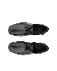 Men's ECCO® Helsinki 2 Leather Bike-Toe Derby Slip-In Shoe