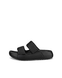 Women's ECCO® Cozmo PF Leather Two Strap Sandal