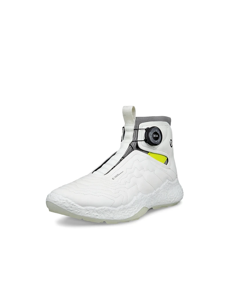 Men's ECCO® Golf Biom H5 Boa Leather Waterproof High-Top Golf Shoe
