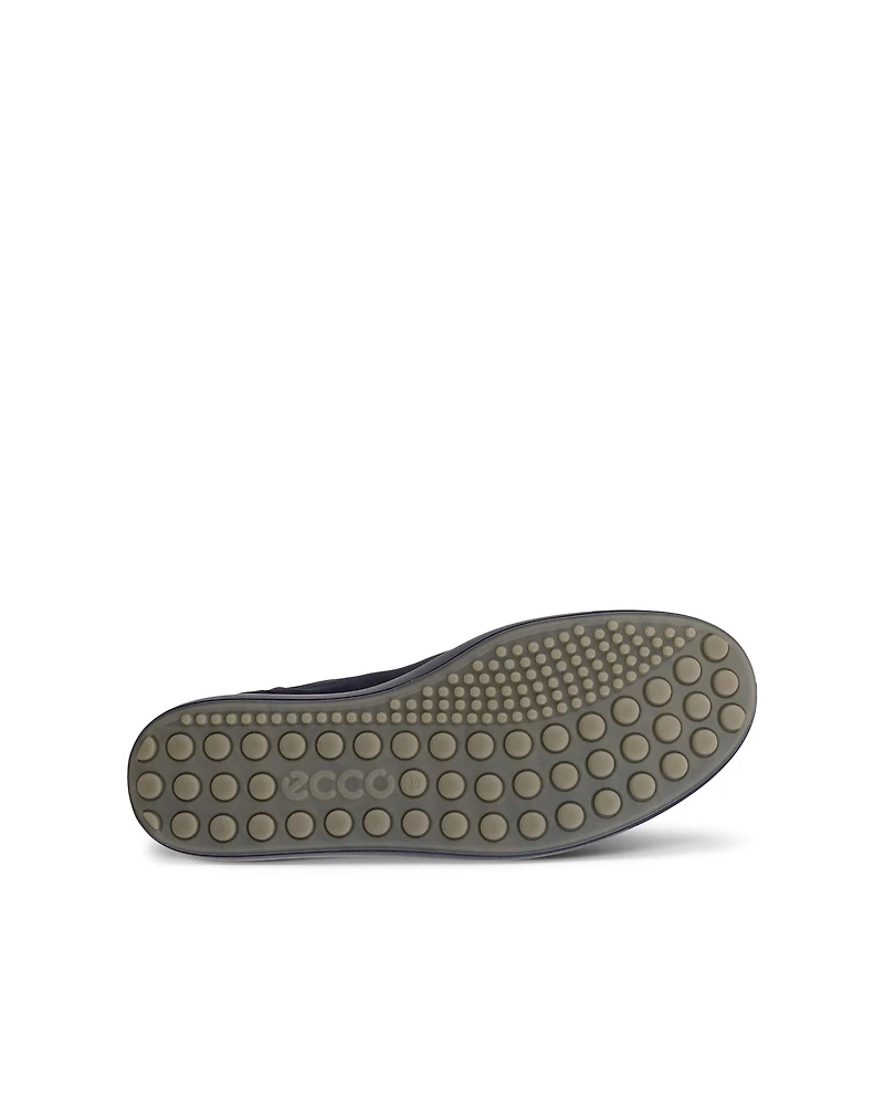 Women's ECCO® Soft 7 Nubuck Side-Zip Sneaker