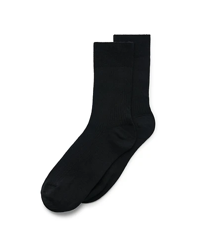 Women's ECCO® Vibe Ribbed Mid-Cut Socks