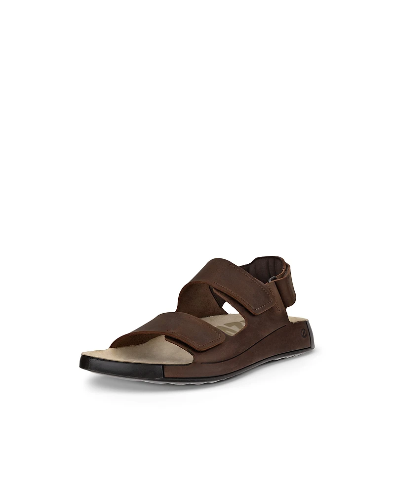 Men's ECCO® Cozmo Nubuck Two-Strap Sandal