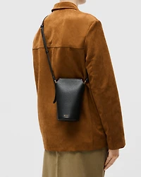 ECCO® Pot Pebbled Leather Crossbody Bag