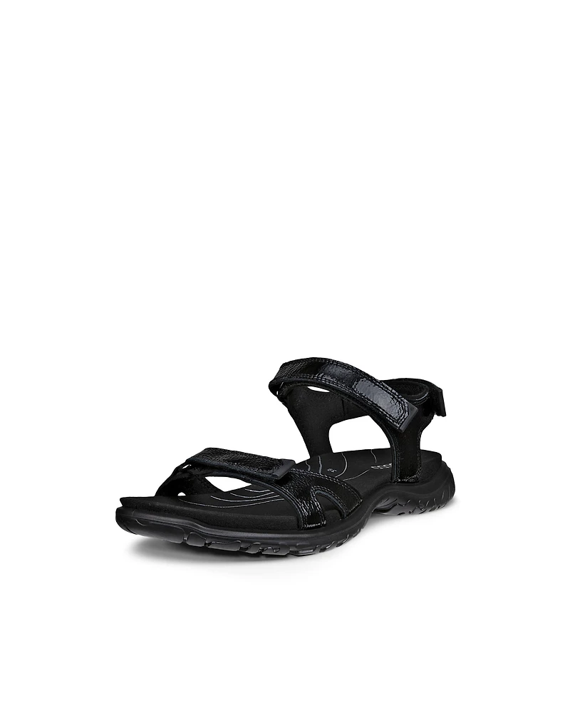 Women's ECCO® Offroad Roam Patent Leather Walking Sandal