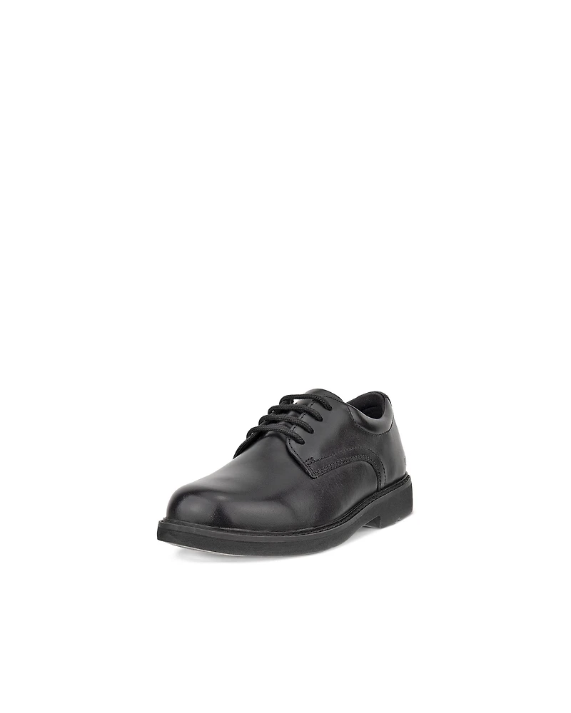 Kids' ECCO® Metropole London Leather Derby Shoe