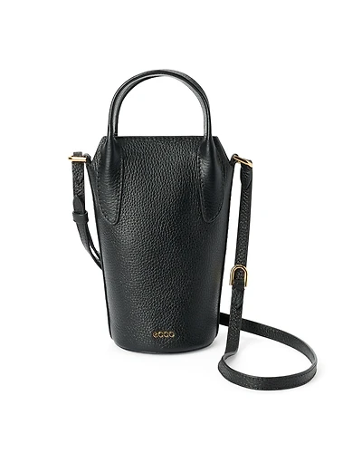 ECCO® Pot Bag Leather Crossbody Bag