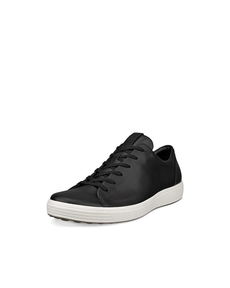 Men's ECCO® Soft 7 Leather Lace-Up Shoe
