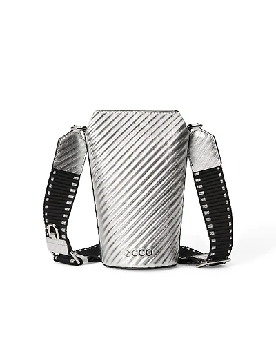 ECCO® Pot Metallic Leather Crossbody Bag