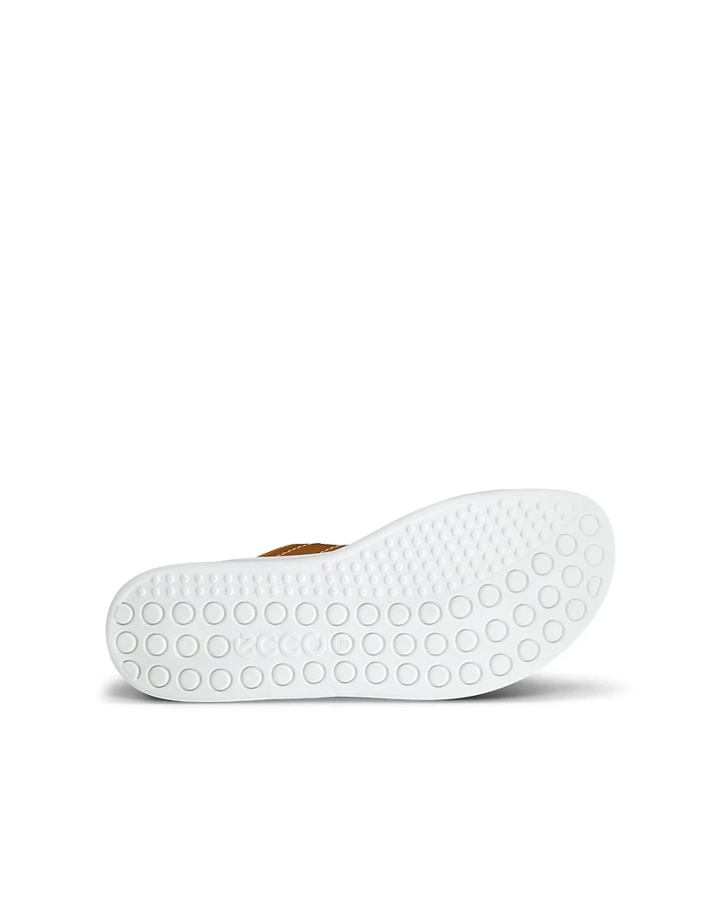 Women's ECCO® Soft Sandal Nubuck Slide