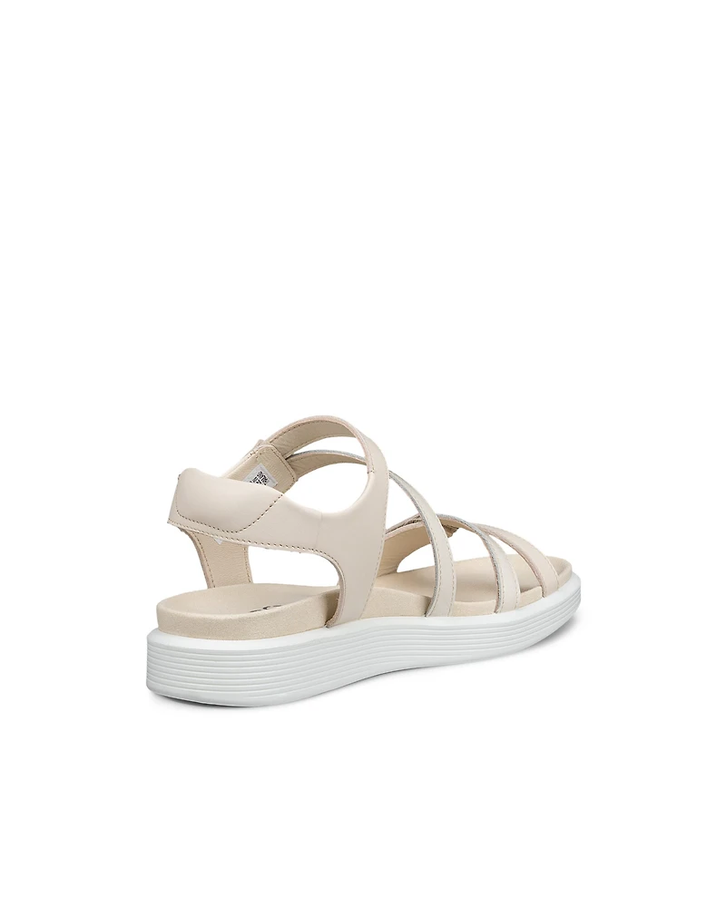 Women's ECCO® Soft Sandal Leather Two Strap
