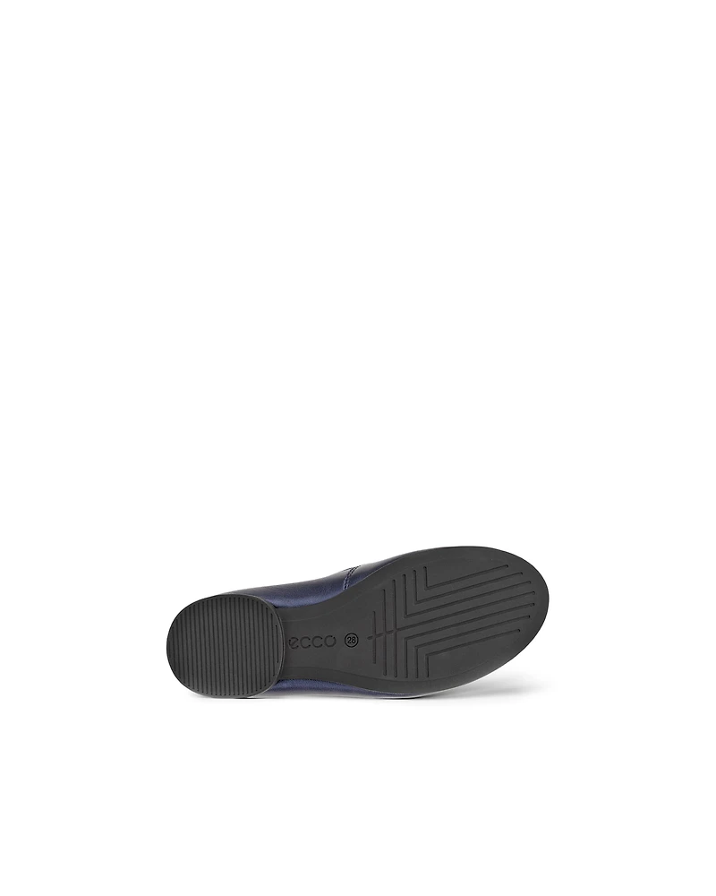 Kids' ECCO® Anine Leather Ballerina Flat