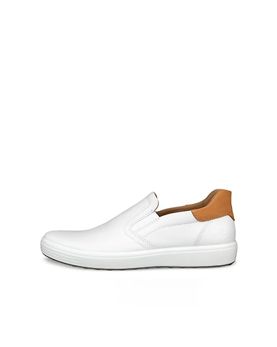 Men's ECCO® Soft 7 Leather Slip-In Shoe