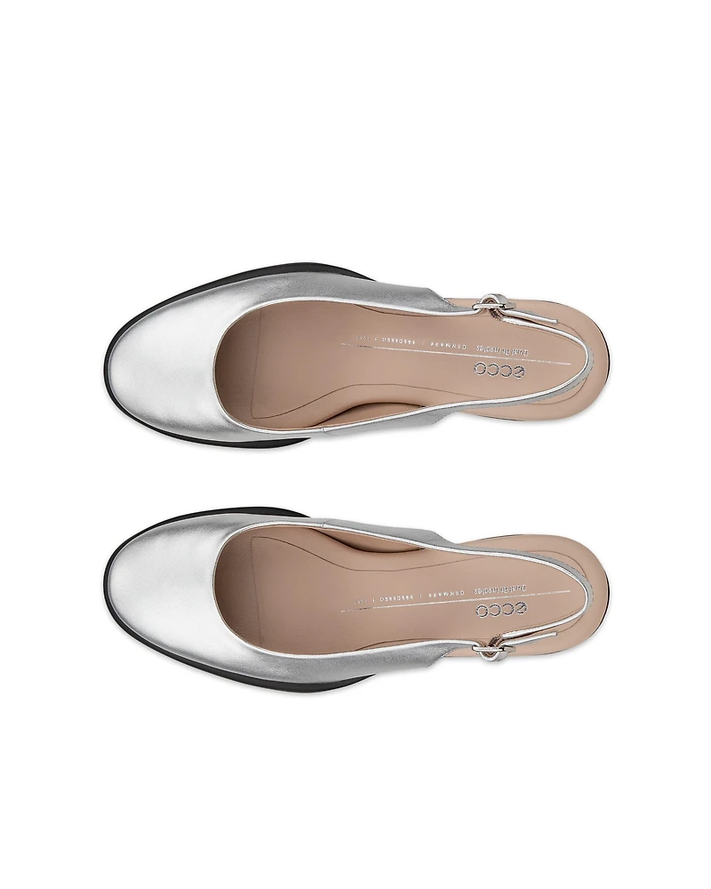 Women's ECCO® Sculpted LX 55 Leather Slingback-Heel Pump