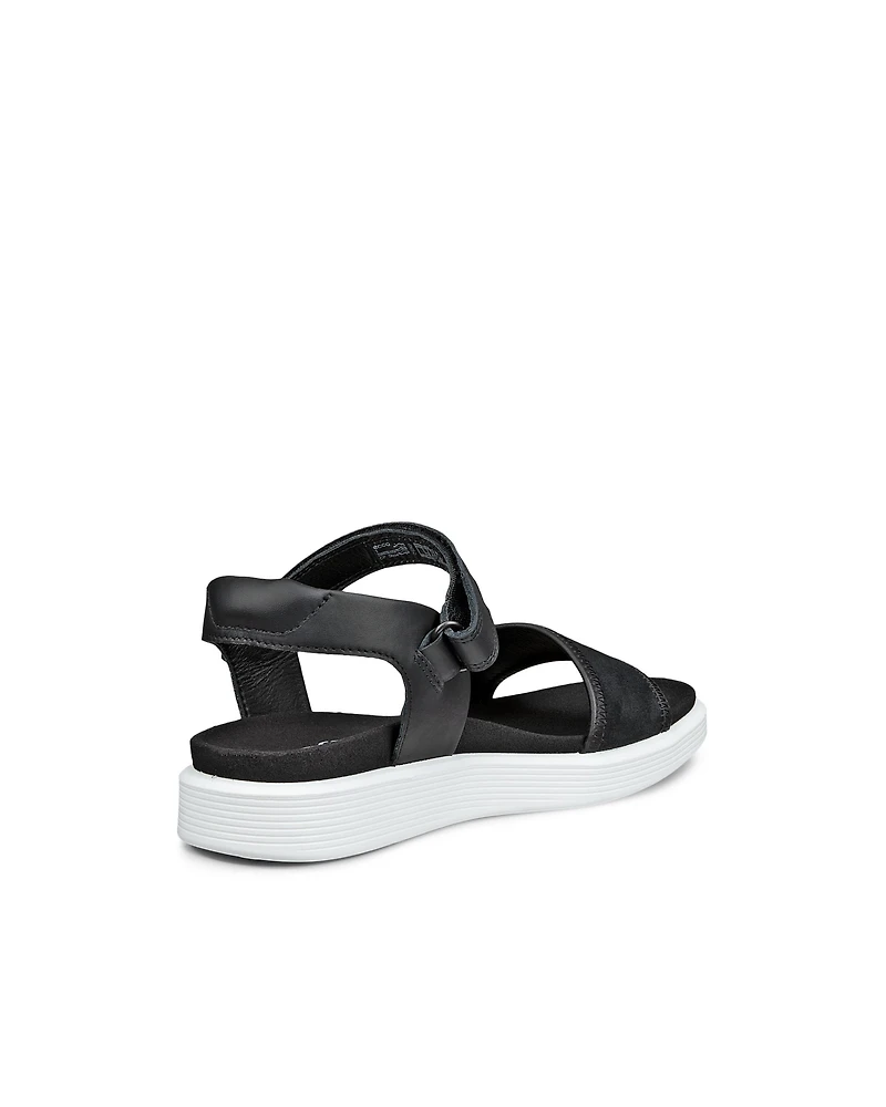 Women's ECCO® Soft Sandal Leather Two Strap Sandal