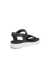 Women's ECCO® Soft Sandal Leather Two Strap Sandal