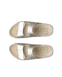 Women's ECCO® Cozmo Leather Two Strap Sandal