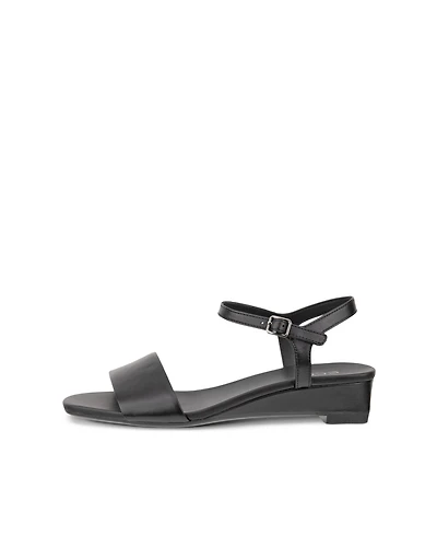 Women's ECCO® Astrid Leather Wedge Sandal