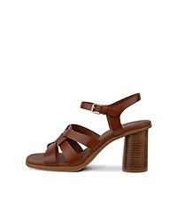 Women's ECCO® Sculpted Alba 65 Leather Heeled Sandal