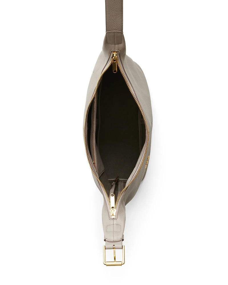 ECCO® Medium Hobo Leather Shoulder Bag