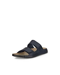 Men's ECCO® Cozmo Nubuck Two Strap Sandal