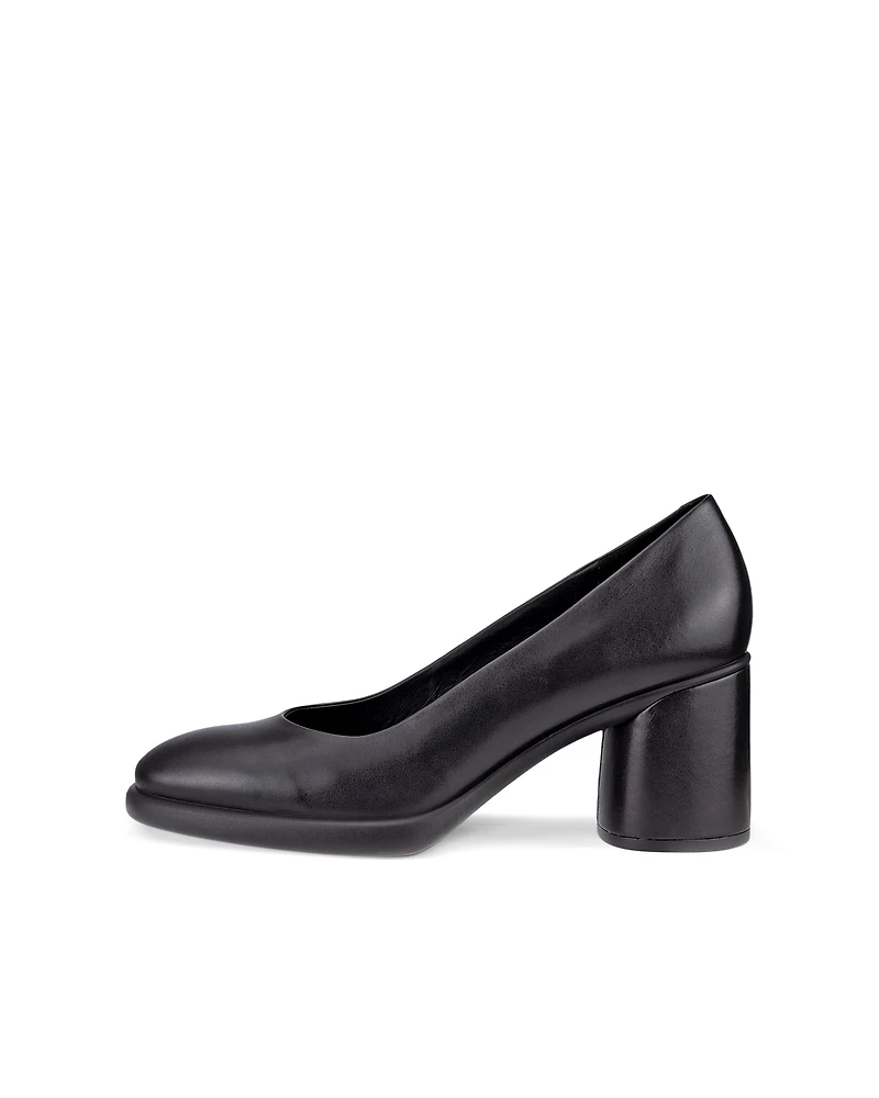 Women's ECCO® Sculpted LX 55 Leather Block-Heel Pump