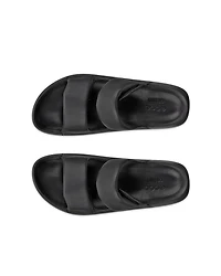 Women's ECCO® Cozmo PF Leather Two Strap Sandal